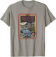 Stranger Things Retro Stripe The Party vs Hawkins Collage T-Shirt - T-Shirt | Sand