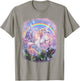 Unicorn Rainbow Castle Magical Graphic Girls T-Shirt - T-Shirt | Sand