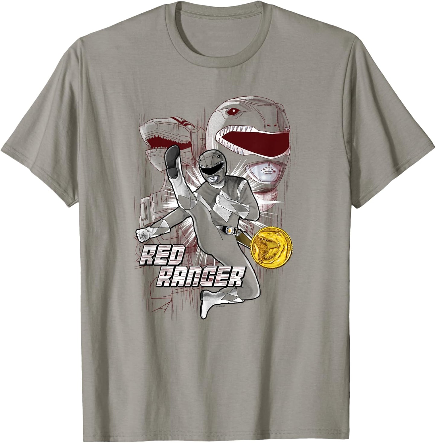 Power Rangers Red Ranger T-Shirt - T-Shirt | Sand