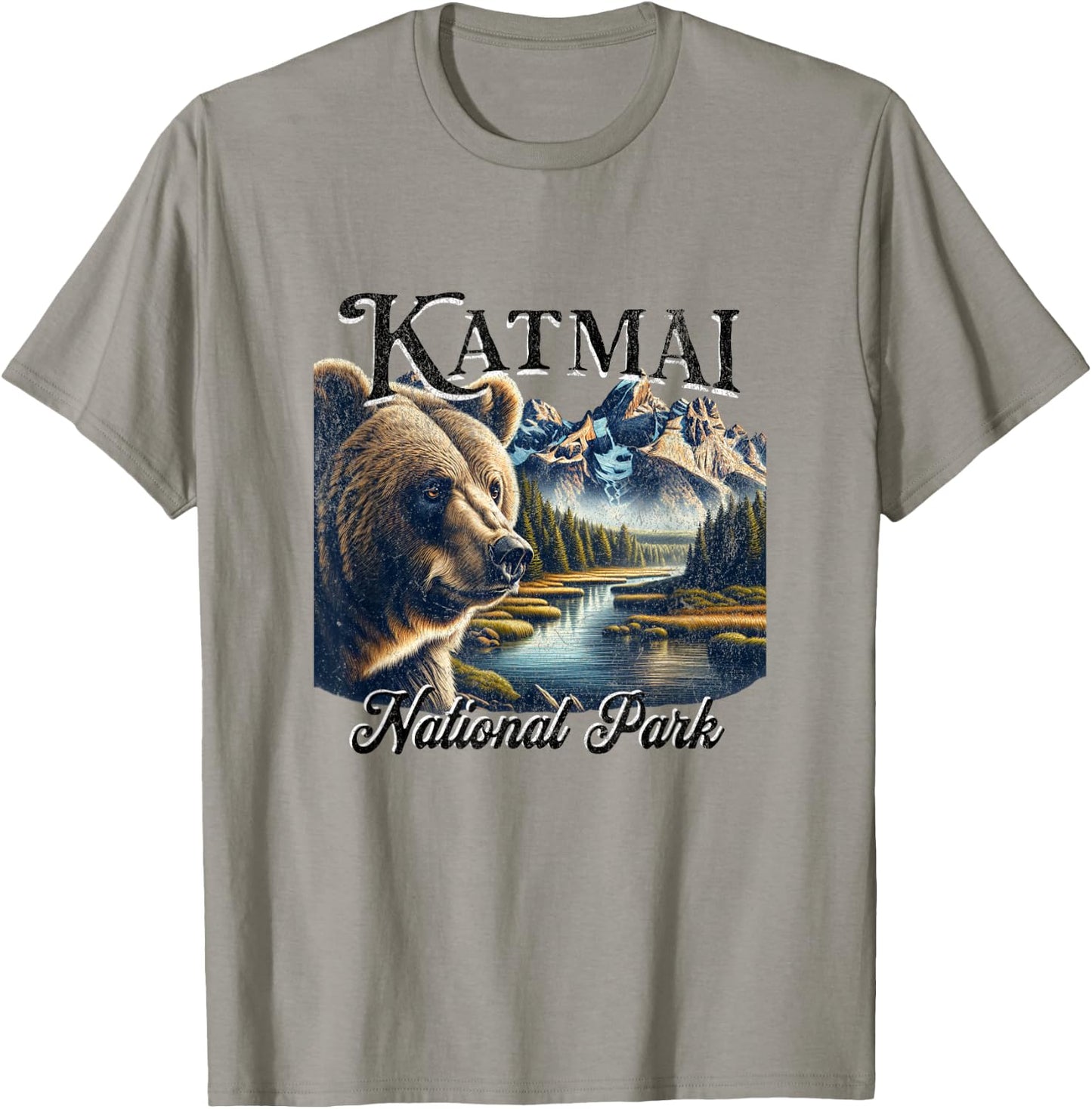 Katmai National Park T-Shirt - T-Shirt | Sand