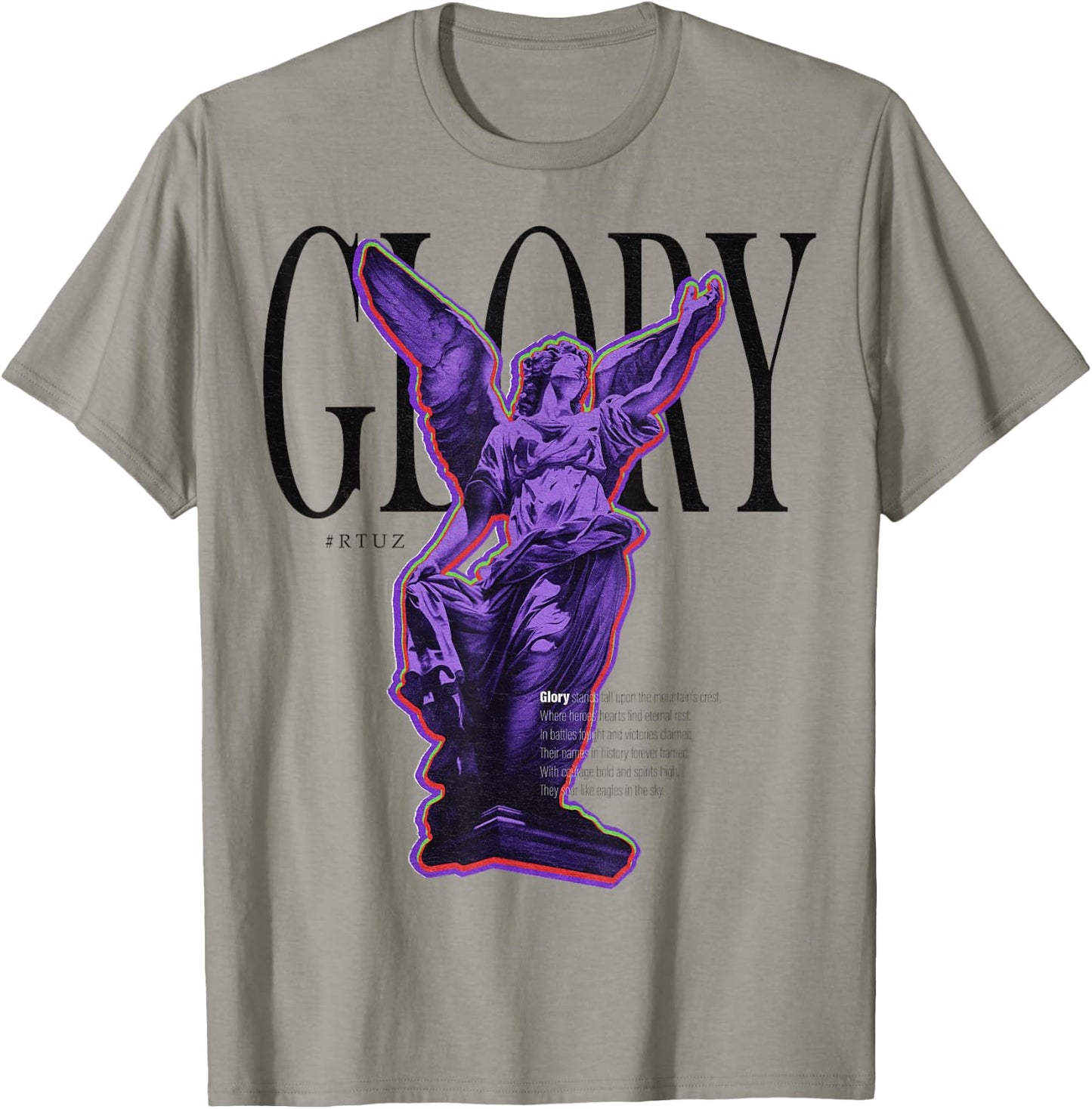 Modern Hip Hop Vintage Graffiti Urban Angel Streetwear , White T-Shirt - T-Shirt | Sand