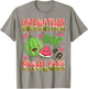 GodMother Of One In A Melon 1St Birthday Watermelon Bday T-Shirt - T-Shirt | Sand