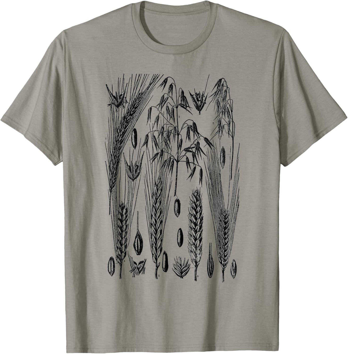 Farmers Grain Wheat Farm Family Wheat Vintage Wheat Print T-Shirt - T-Shirt | Sand