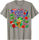 Hispanic Heritage Month Puerto Rico Coqui Frog Taino Symbol T-Shirt - T-Shirt | Sand