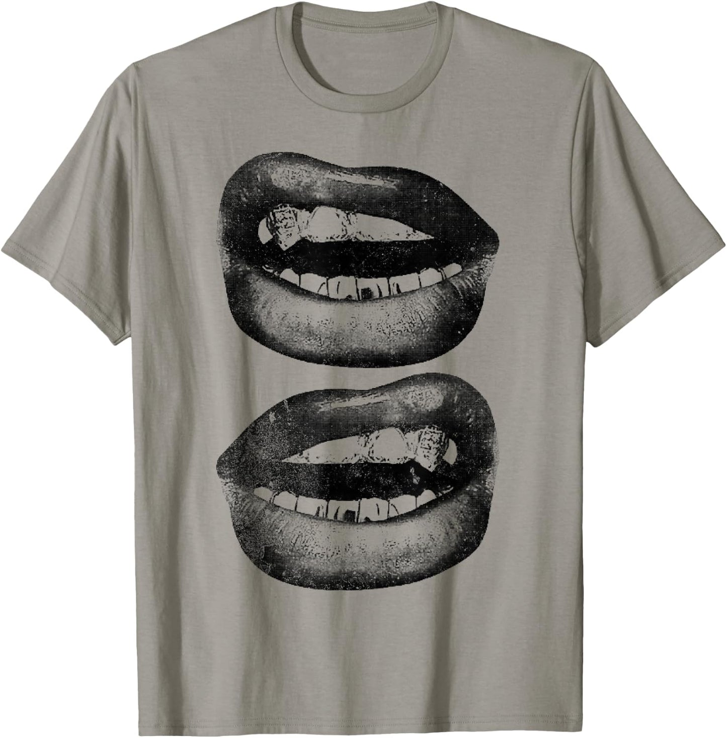 Y2K Grill T-Shirt - T-Shirt | Sand