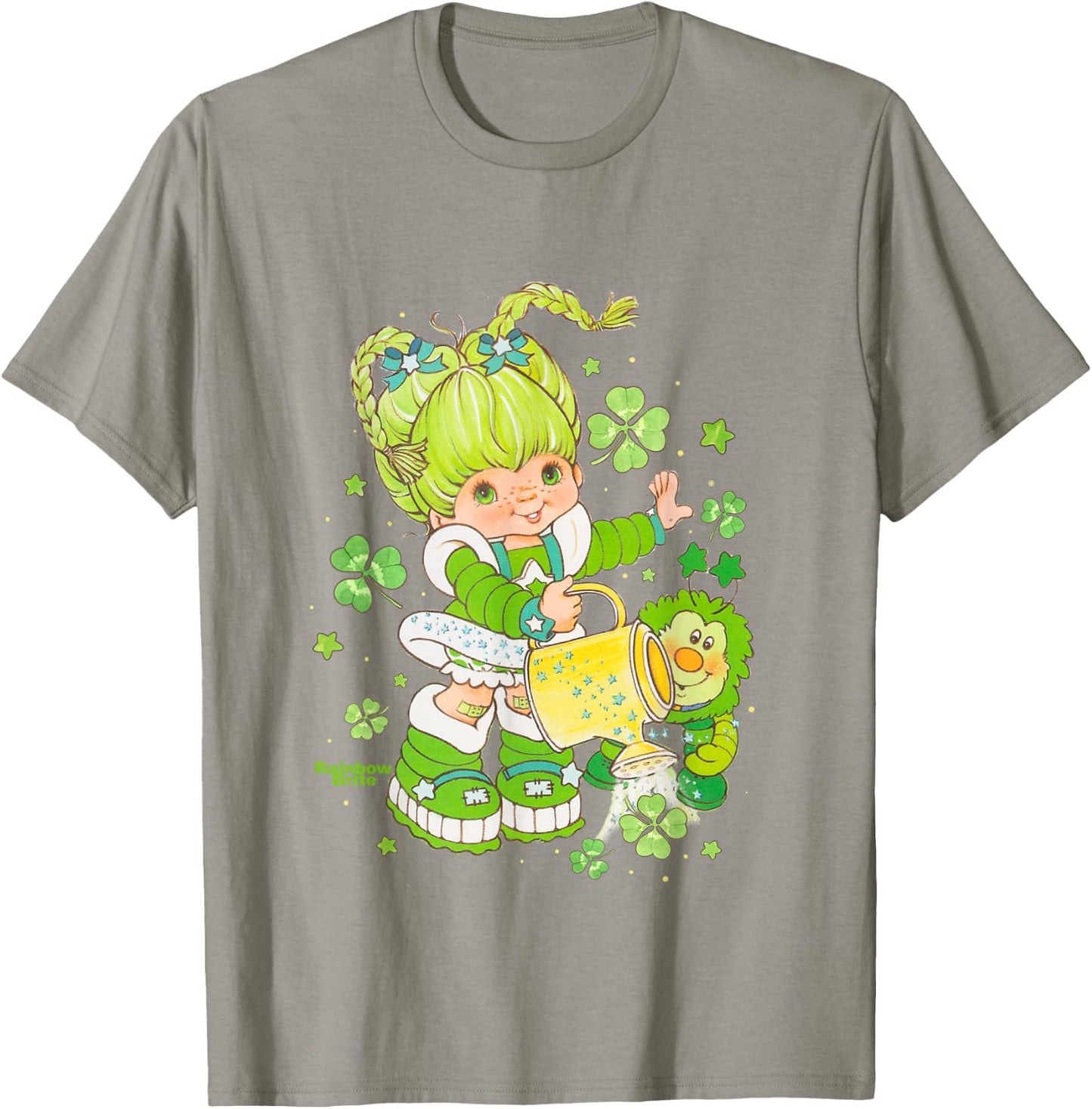 Rainbow Brite St. Patrick's Day Patty O'Green & Sprite T-Shirt - T-Shirt | Sand