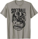 Softball Dragon T-Shirt - T-Shirt | Sand