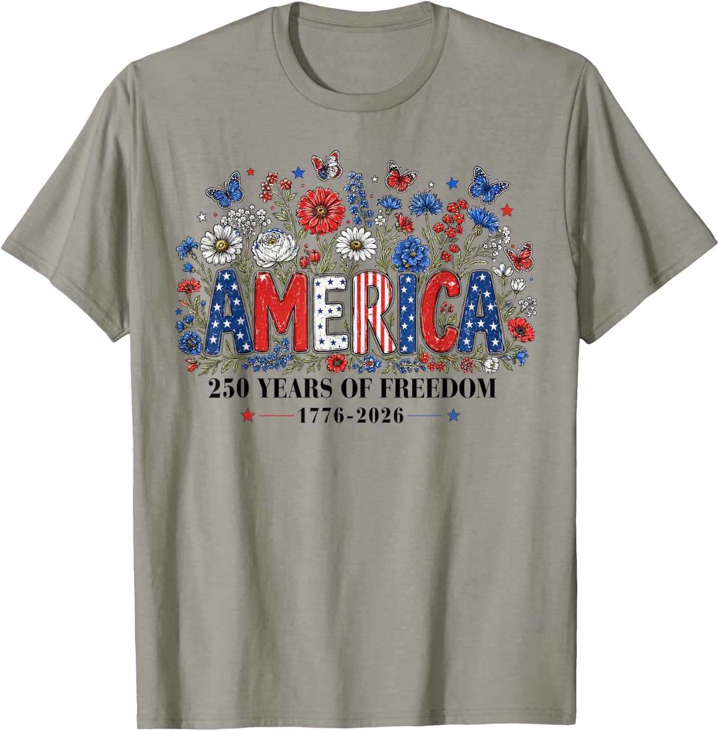 250 Years America Anniversary USA 250th Birthday Apparel T-Shirt - T-Shirt | Sand