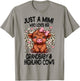 Just a MIMI loves her GRANDBABY & HIGHLAND COWS Graphic T-Shirt - T-Shirt | Sand