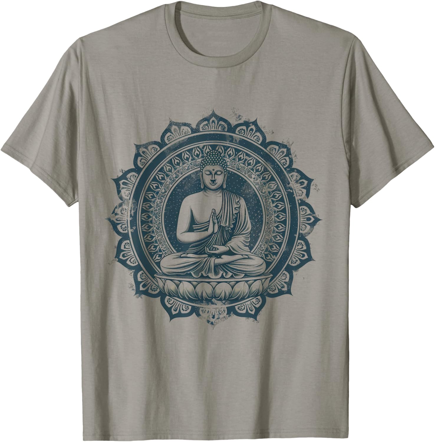 Meditation Zen Buddha Buddhist Zen Buddha Spiritual Hindu , black T-Shirt - T-Shirt | Sand