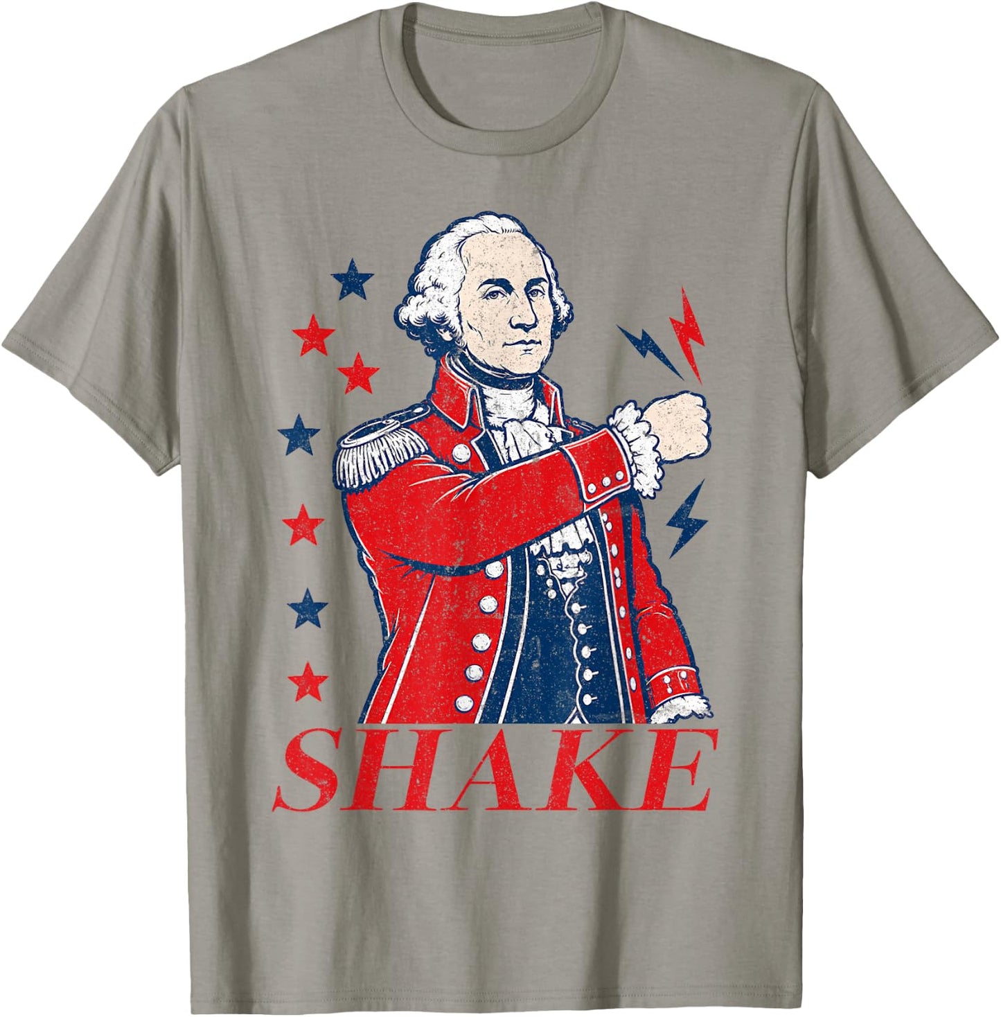 Funny Shake and Bake 4th of July Couple Matching T-Shirt - T-Shirt | Sand