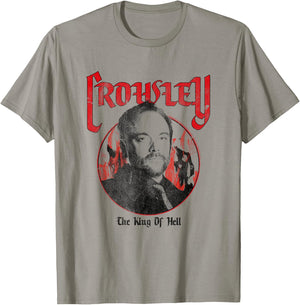 Supernatural Crowley King of Hell T-Shirt - T-Shirt | Sand