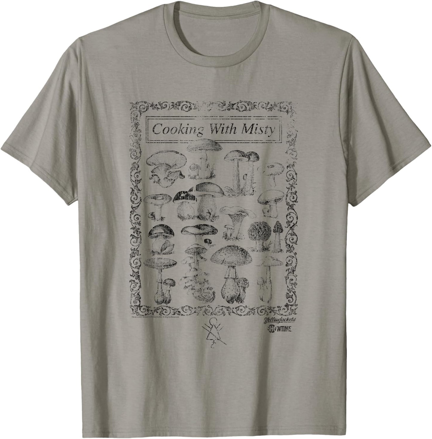 Yellowjackets Cooking with Misty T-Shirt - T-Shirt | Sand