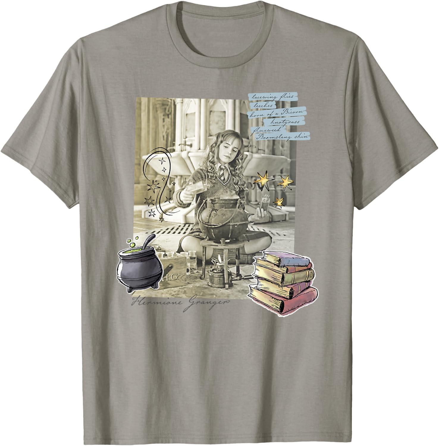 Harry Potter Hermione Granger Potion Movie Still T-Shirt - T-Shirt | Sand