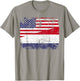 Dutch Roots | Half American Flag | Netherlands T-Shirt - T-Shirt | Sand