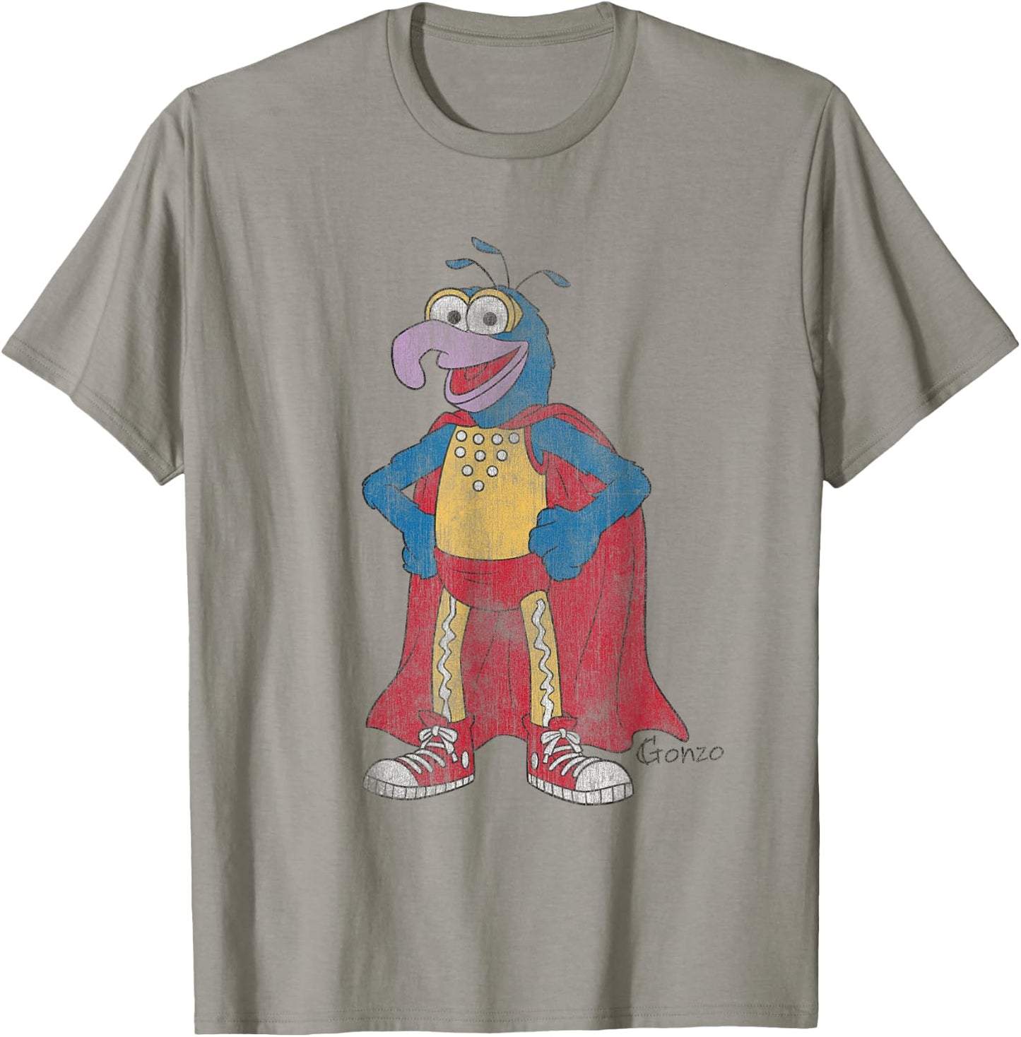 The Muppets Gonzo Classic , gray T-Shirt - T-Shirt | Sand