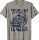 Men's Funny Funny Vintage Car , white, S T-Shirt - T-Shirt | Sand