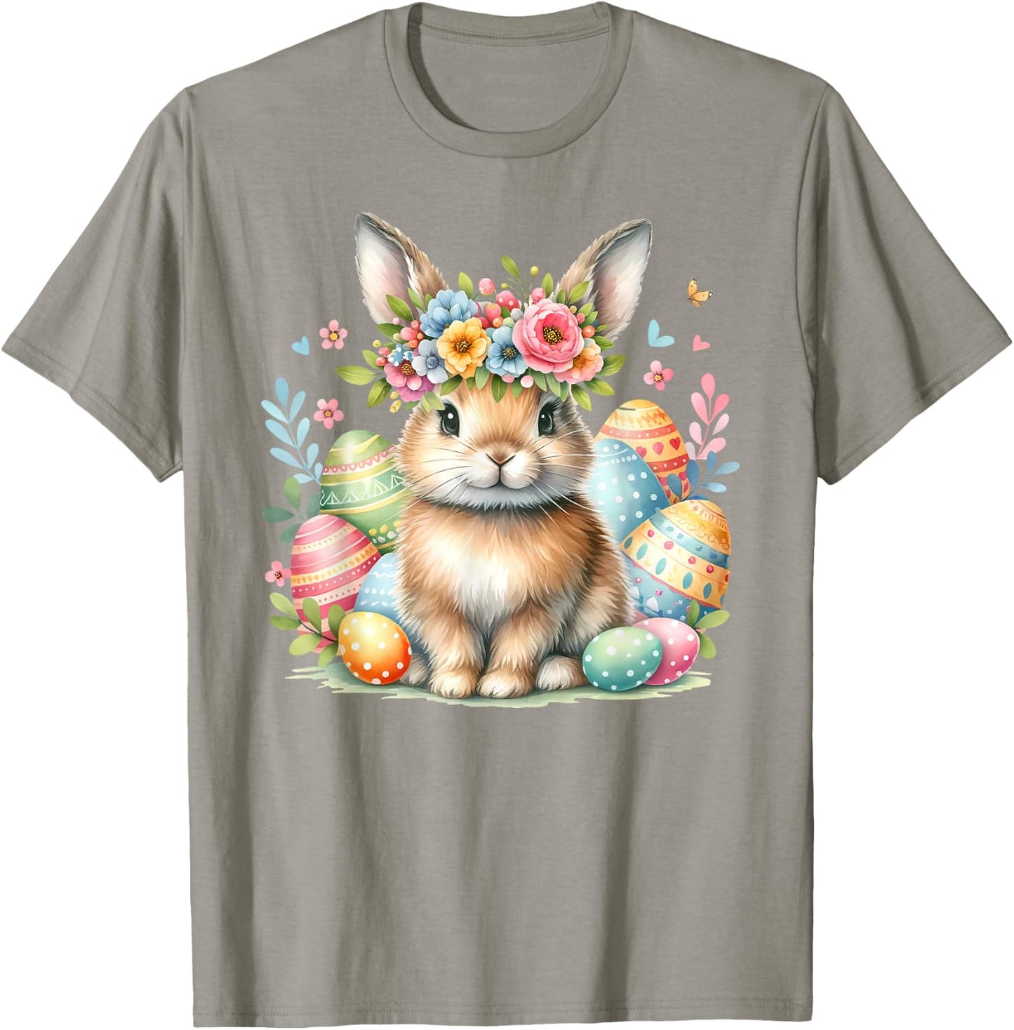 Osterhase Ostern Hase Ostereier Oster Outfit Osterhasen süß T-Shirt - T-Shirt | Sand