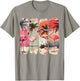 Vintage Pink Flamingo Beach Summer Palm Tree Tropical Summer T-Shirt - T-Shirt | Sand