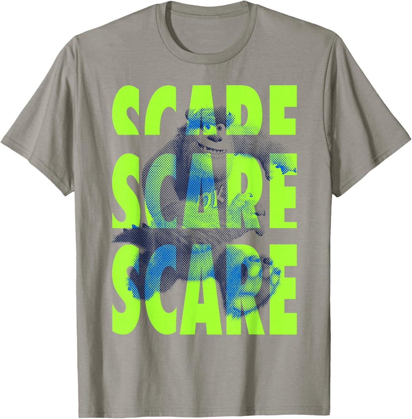 Disney Pixar Monsters University Sulley Run Scare T-Shirt - T-Shirt | Sand