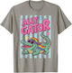 Ally Gator Pride LGBT Rainbow Flag Funny Alligator Men Women T-Shirt - T-Shirt | Sand