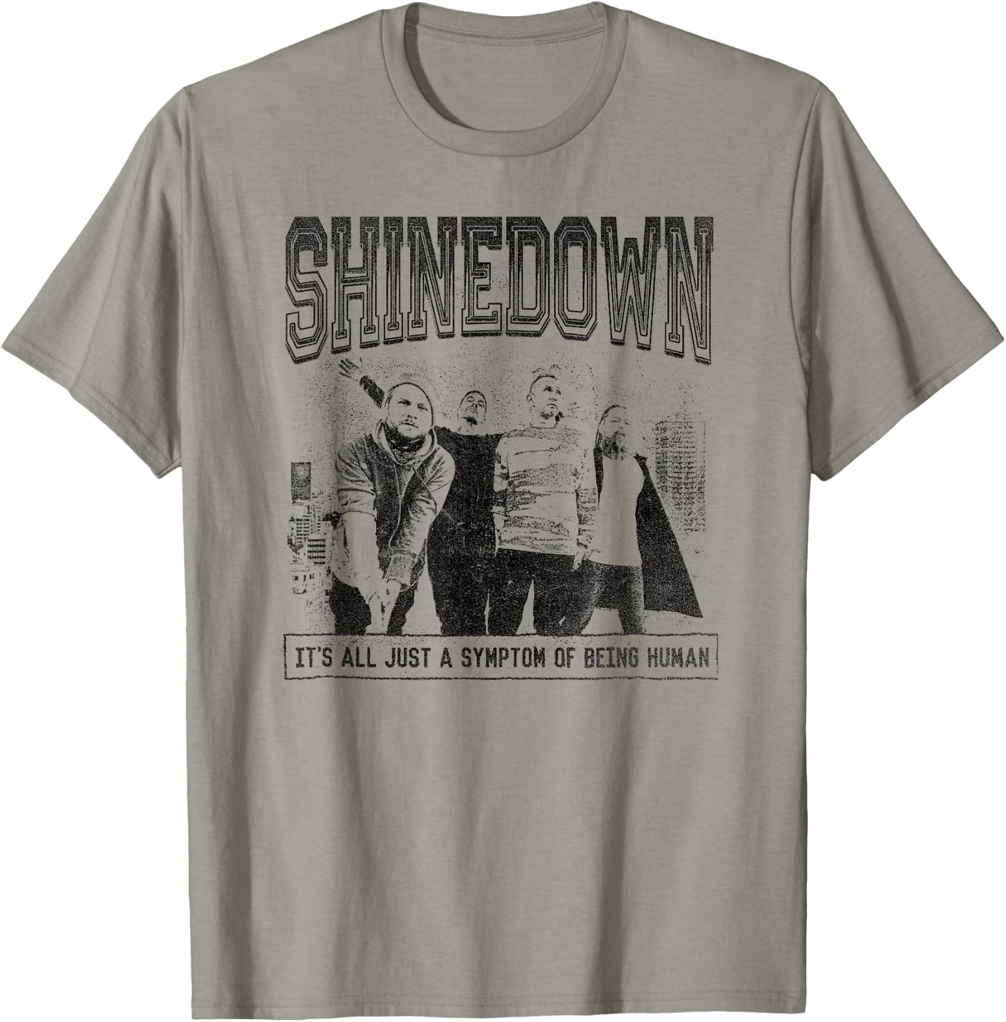 Shinedown Being Human , white, S T-Shirt - T-Shirt | Sand