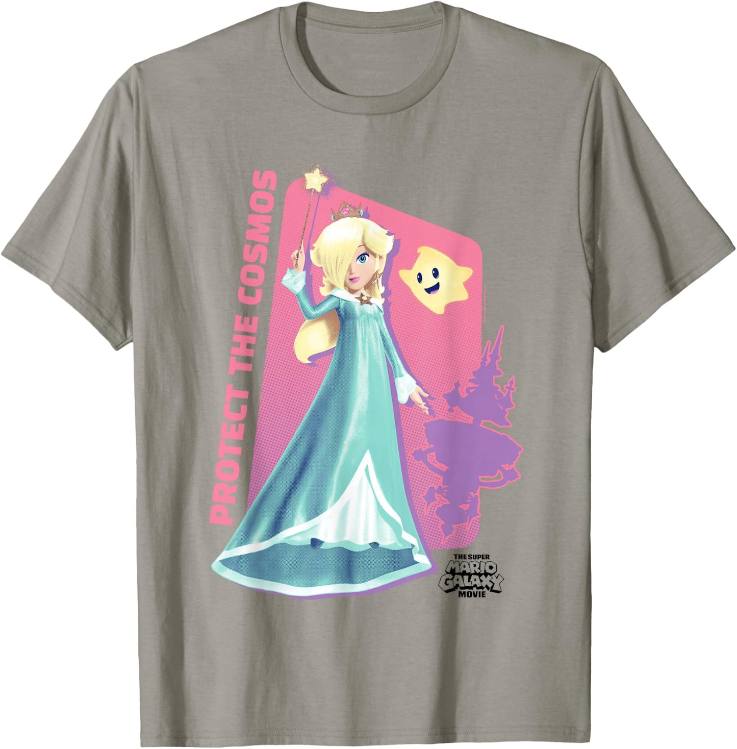 The Super Mario Galaxy Movie Rosalina Cosmos Wand T-Shirt - T-Shirt | Sand