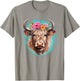 Highland Cow T-Shirt - T-Shirt | Sand