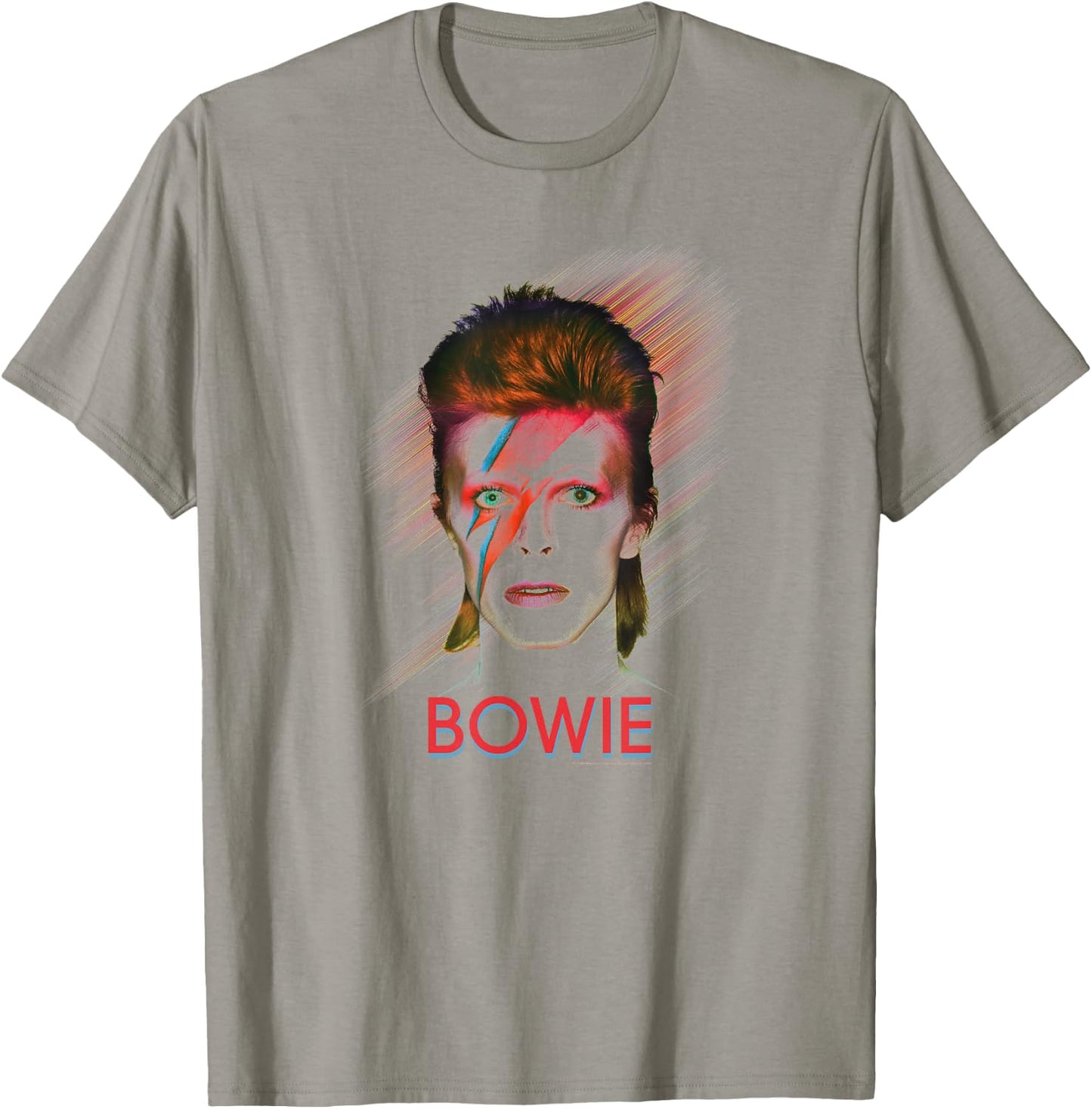 David Bowie - Blur Bowie , white, S T-Shirt - T-Shirt | Sand