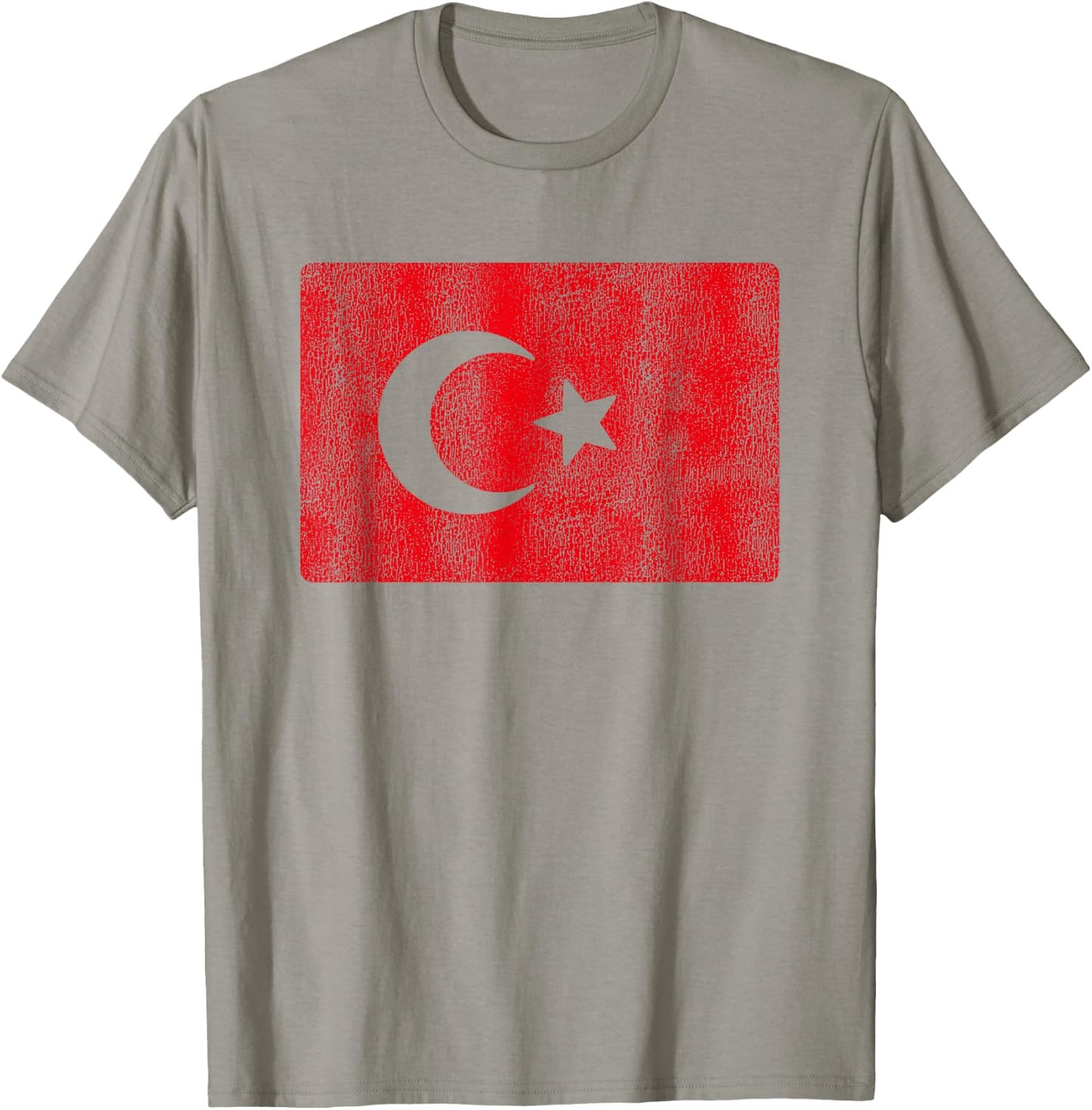 Retro Turkish Flag Turkey Souvenir Ottoman Empire Men Women T-Shirt - T-Shirt | Sand
