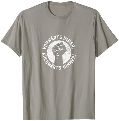 Vorwärts Immer Rückwärts Nimmer DDR Ostalgie Ostdeutschland T-Shirt - T-Shirt | Sand