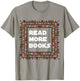Read More Books Englisch Lehrer Schule Lesen Geschenk T-Shirt - T-Shirt | Sand