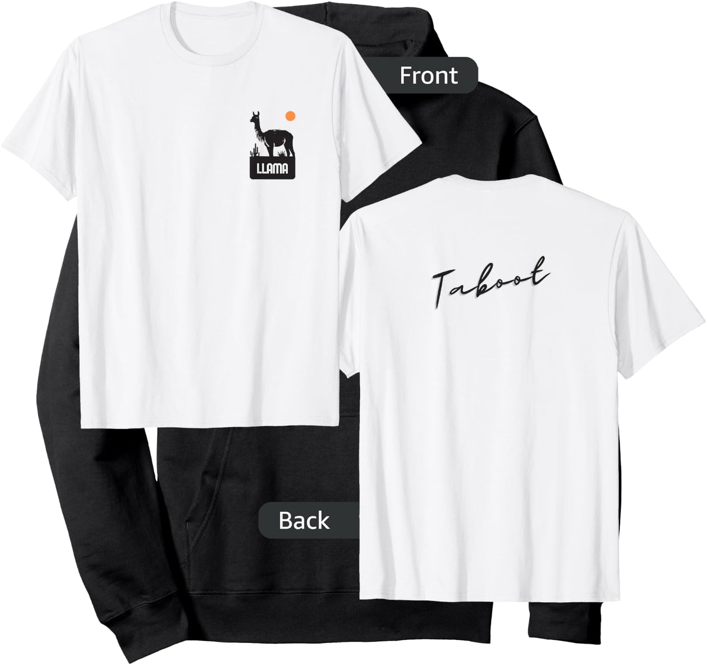 Llama Taboot Phish Hoodie - Hoodie | Black