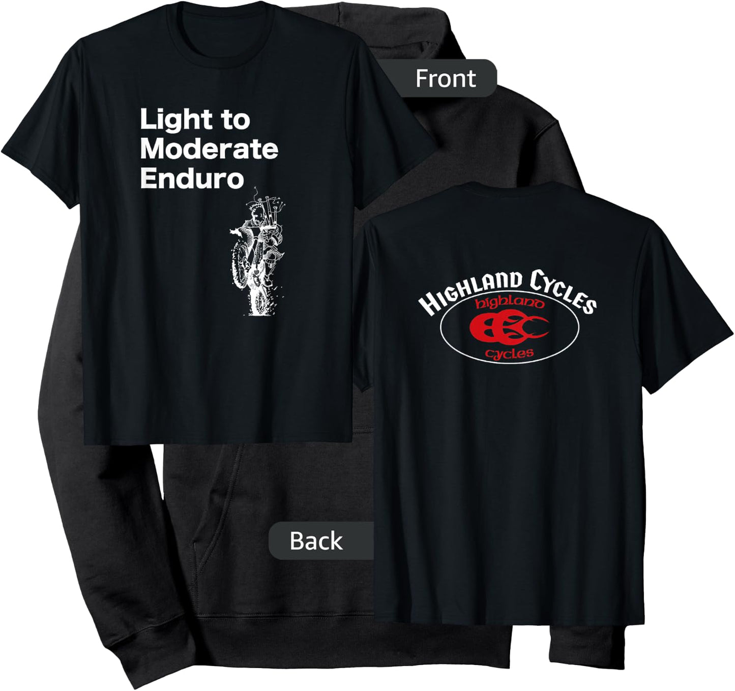 Light to moderate enduro Hoodie - Hoodie | Black