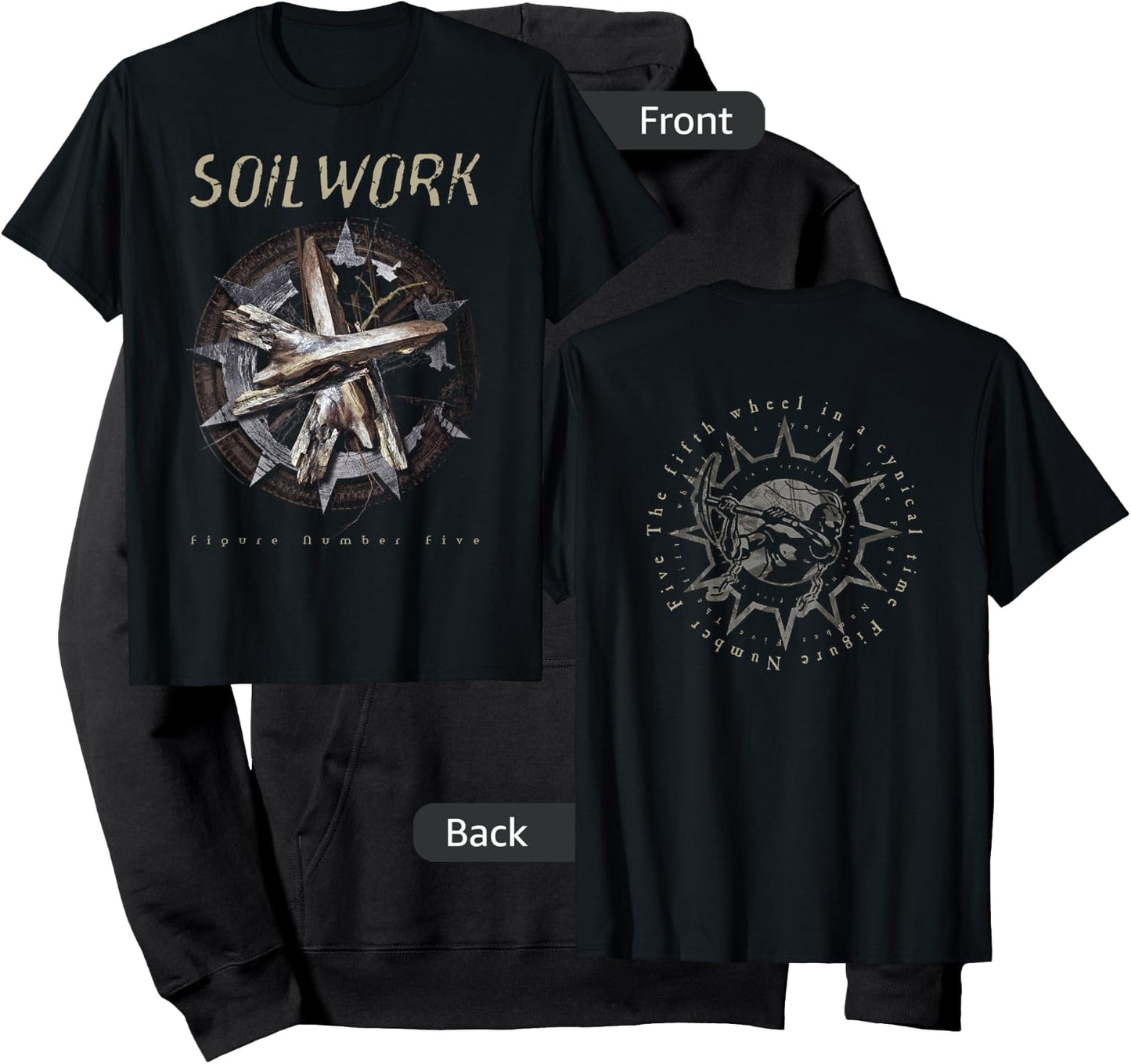 Figure Number Five Hoodie - Hoodie | Black
