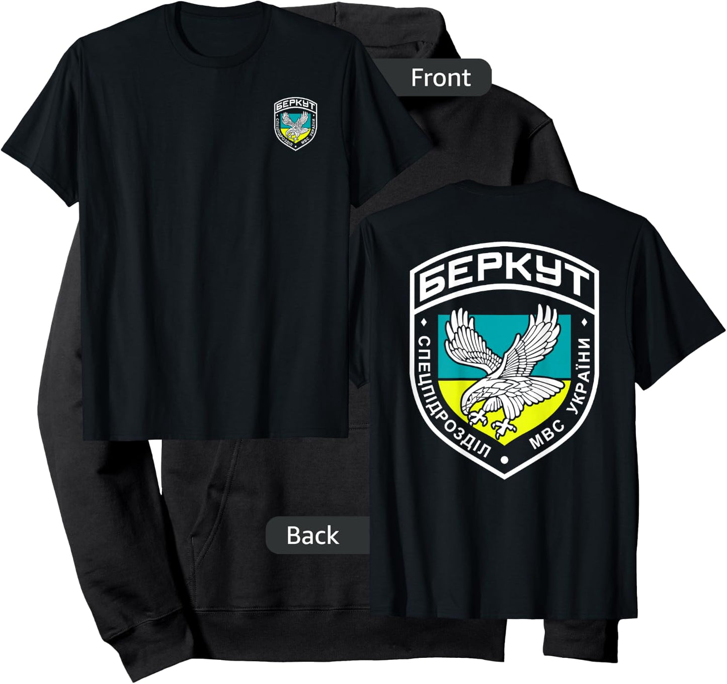 Berkut Ukraine Special Police Force Hoodie - Hoodie | Black