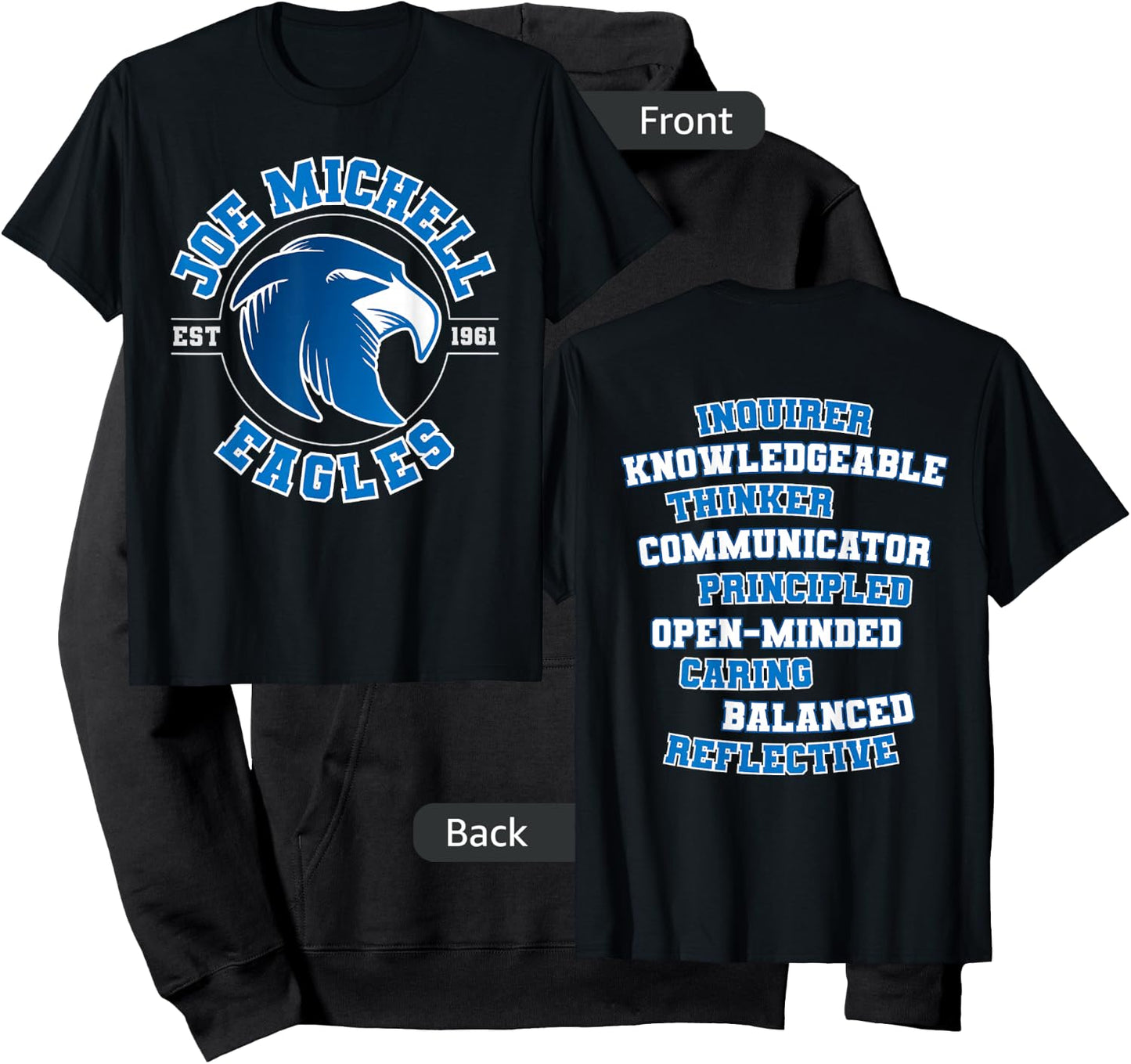 Joe Michell School Eagles 2021 Hoodie - Hoodie | Black