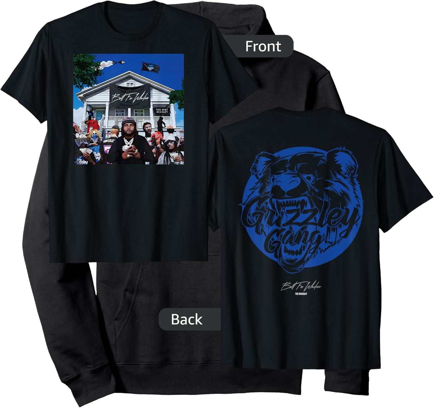 Grizzley Built for Whatever World Hoodie - Hoodie | Black