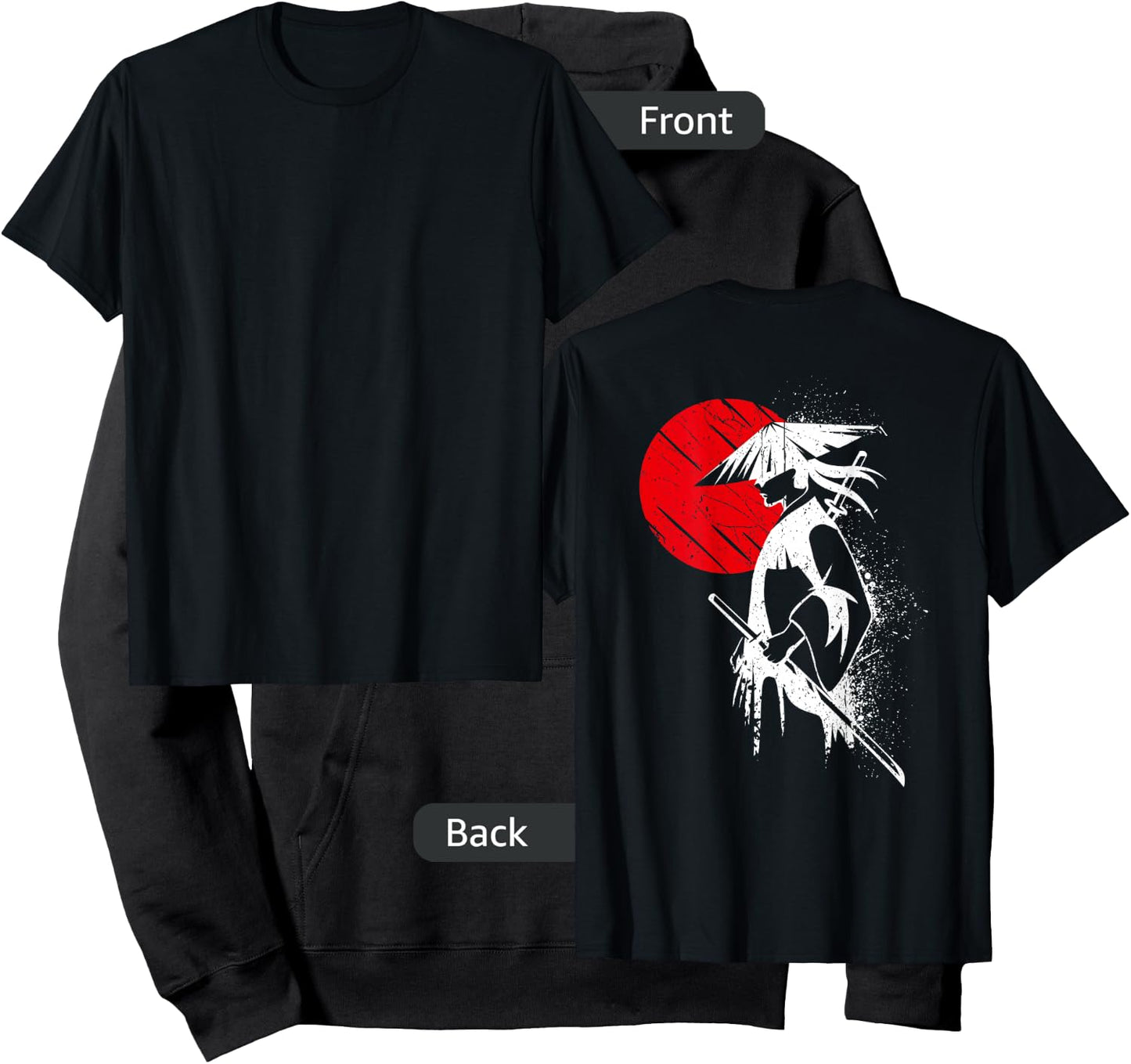 Ronin Samurai Warrior Hoodie - Hoodie | Black