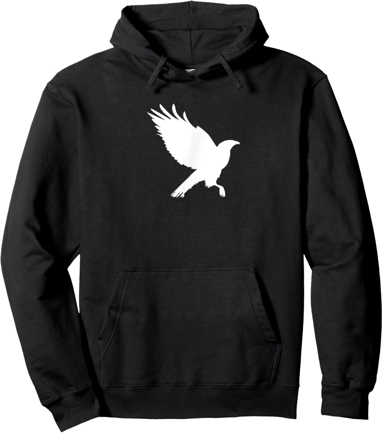Red-tailed Hawk Hoodie - Hoodie | Black