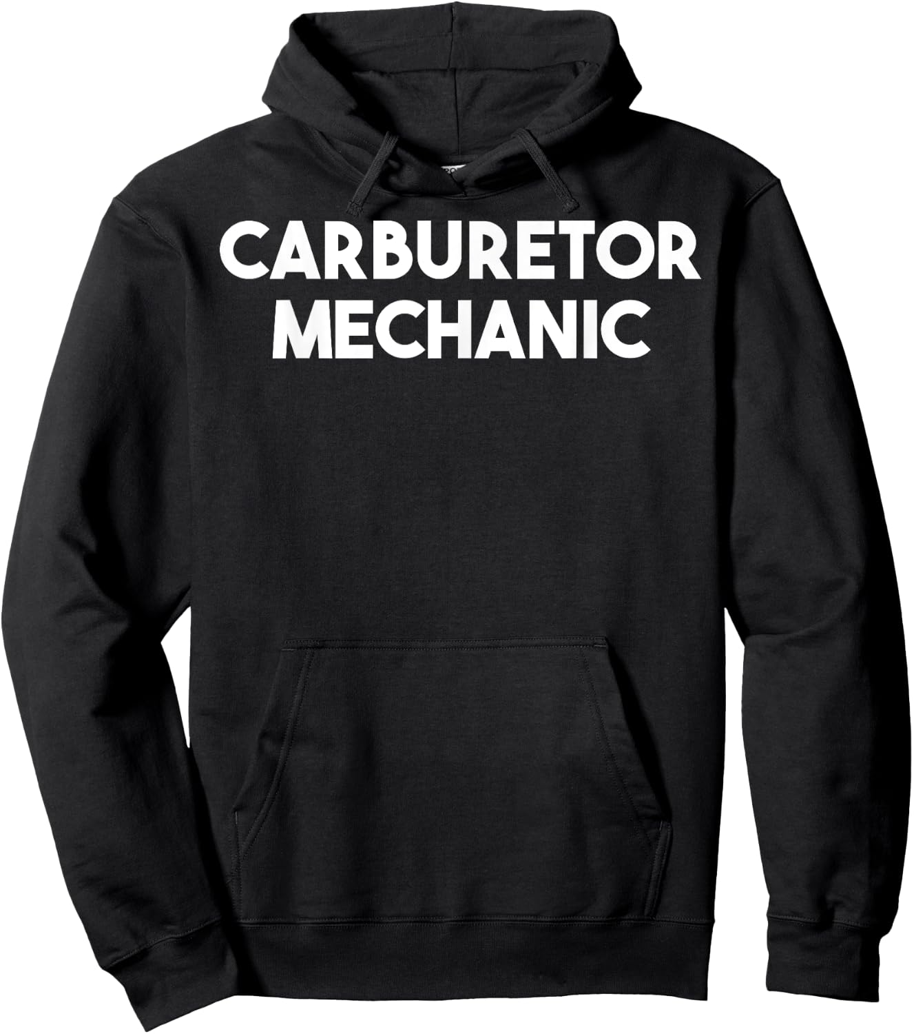 Carburetor Mechanic Hoodie - Hoodie | Black