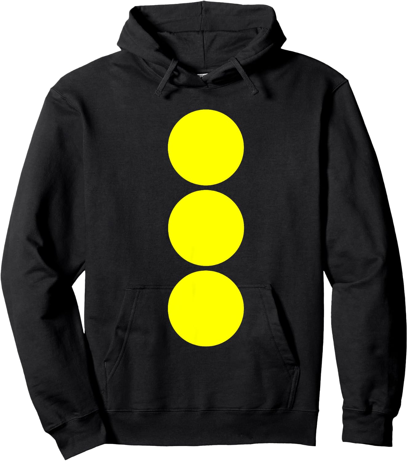 Twister Game Yellow Matching Group Costume Matching Hoodie - Hoodie | Black