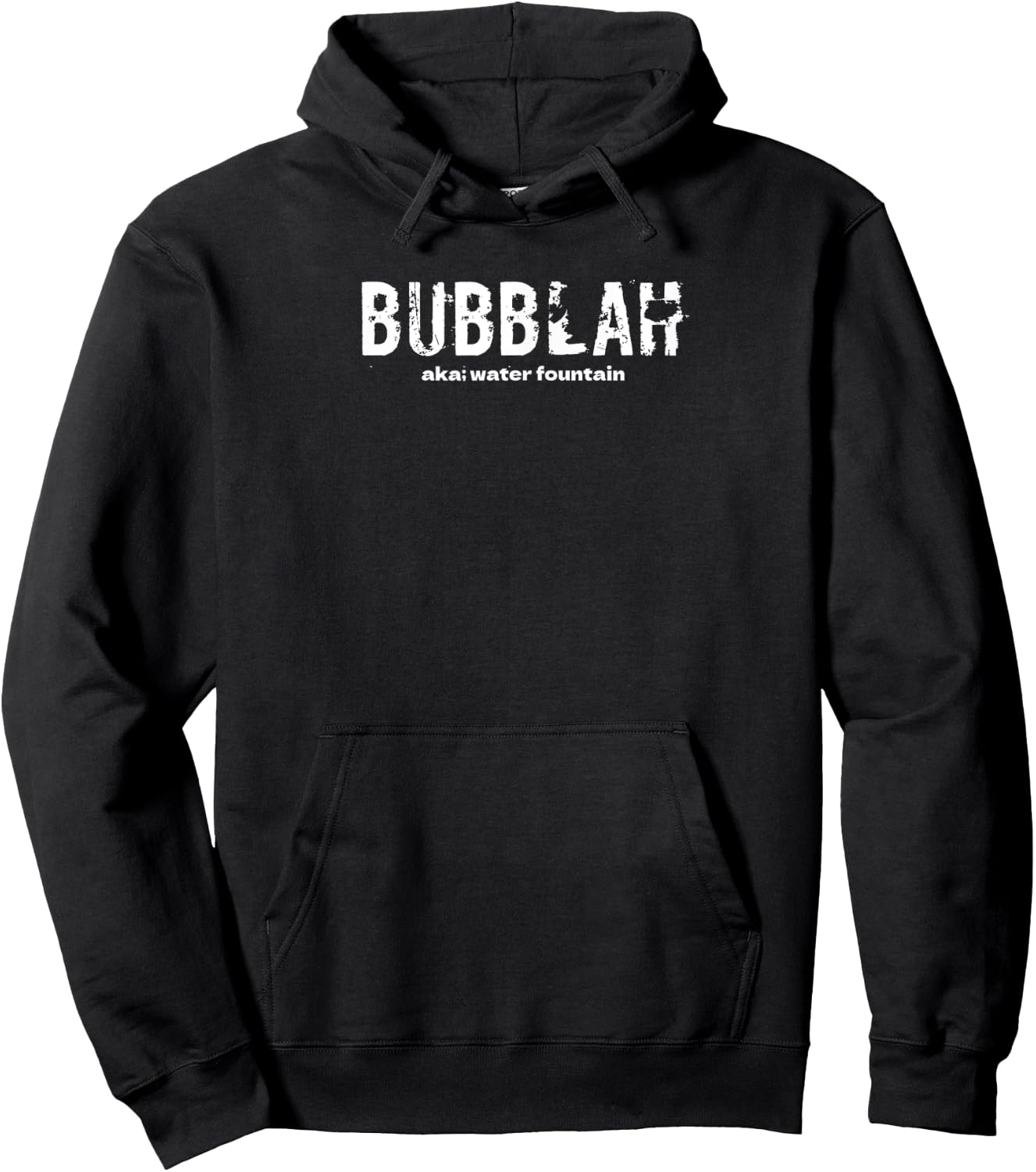funny t New England slang BUBBLAH Hoodie - Hoodie | Black