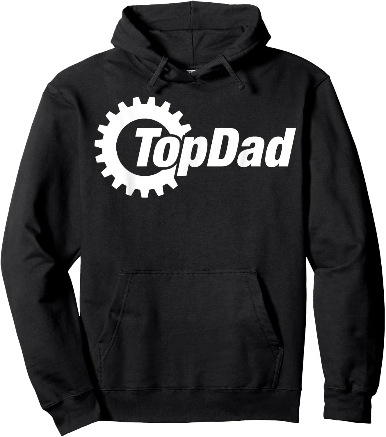 Top Dad Gear Funny Mechanic Dad Hoodie - Hoodie | Black