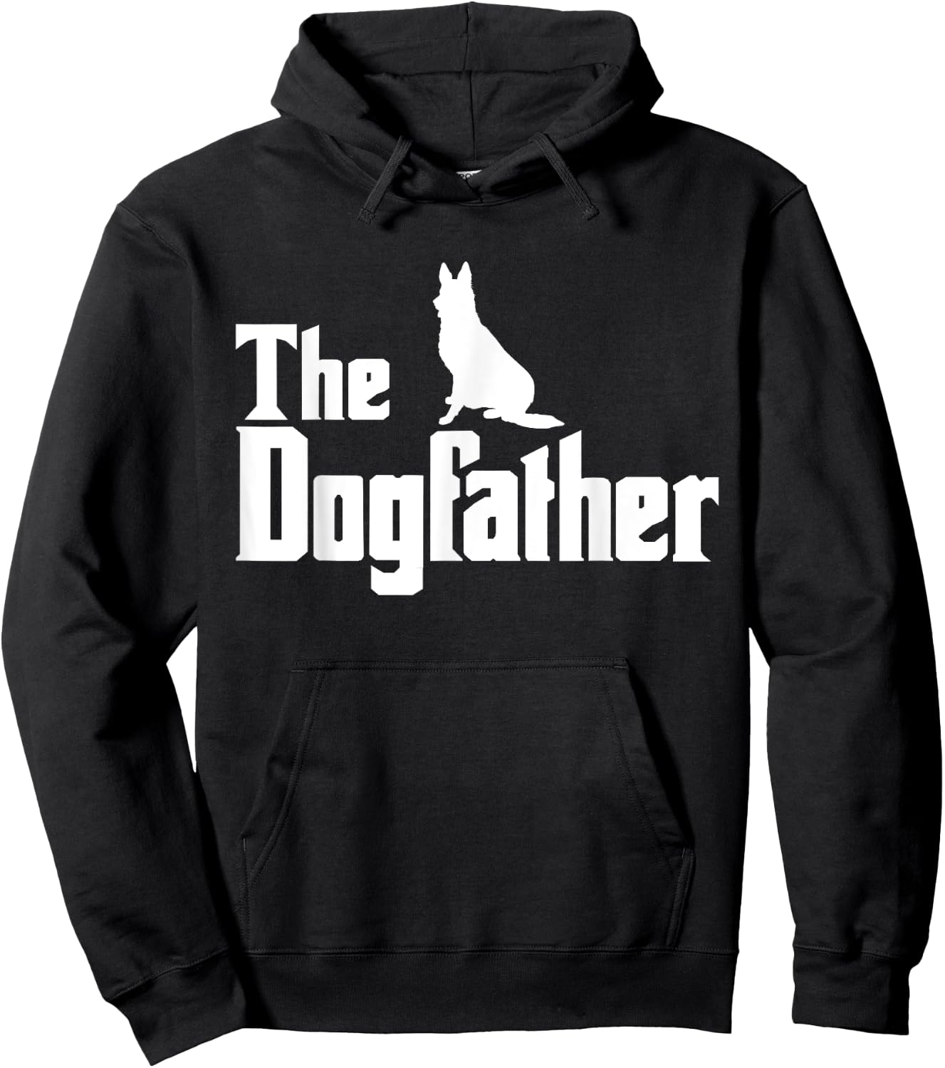 The Dogfather German Shepherd Gift Hoodie - Hoodie | Black