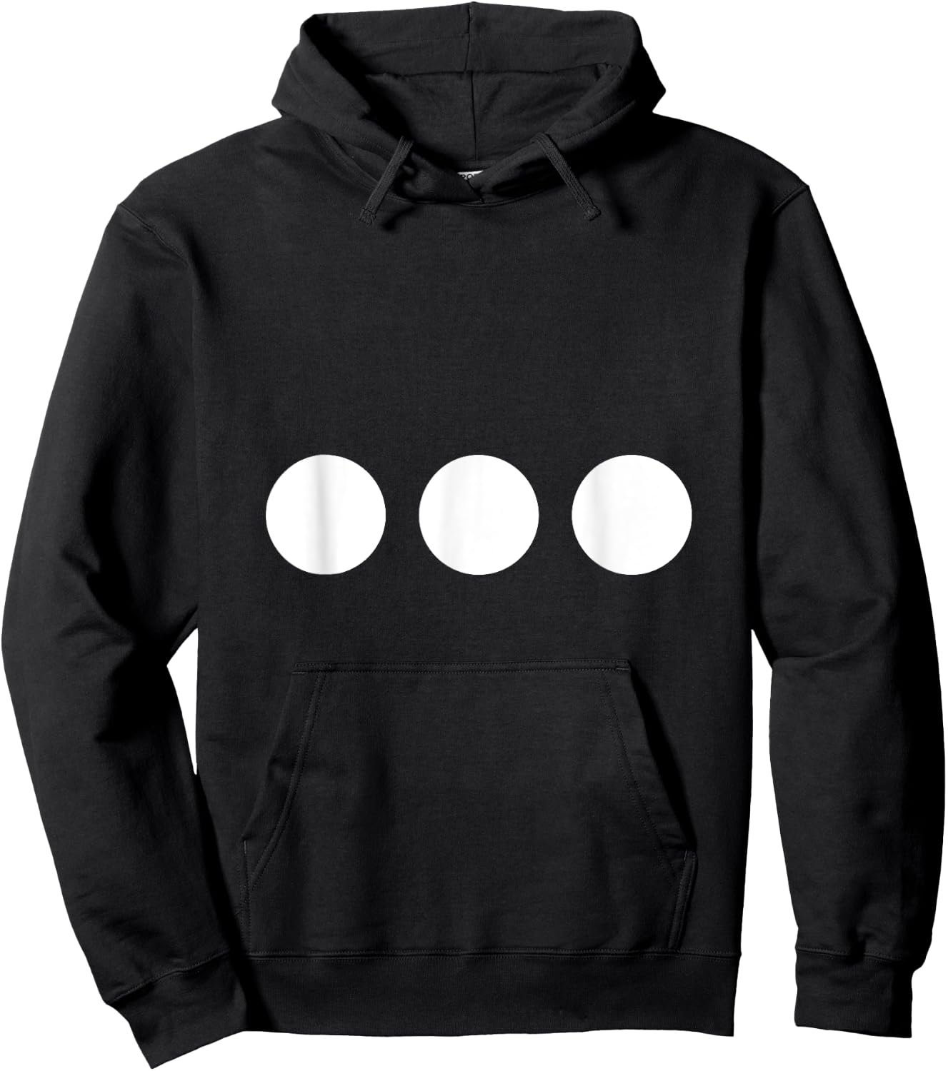 Alphabet Punctuation ... Ellipsis Hoodie - Hoodie | Black