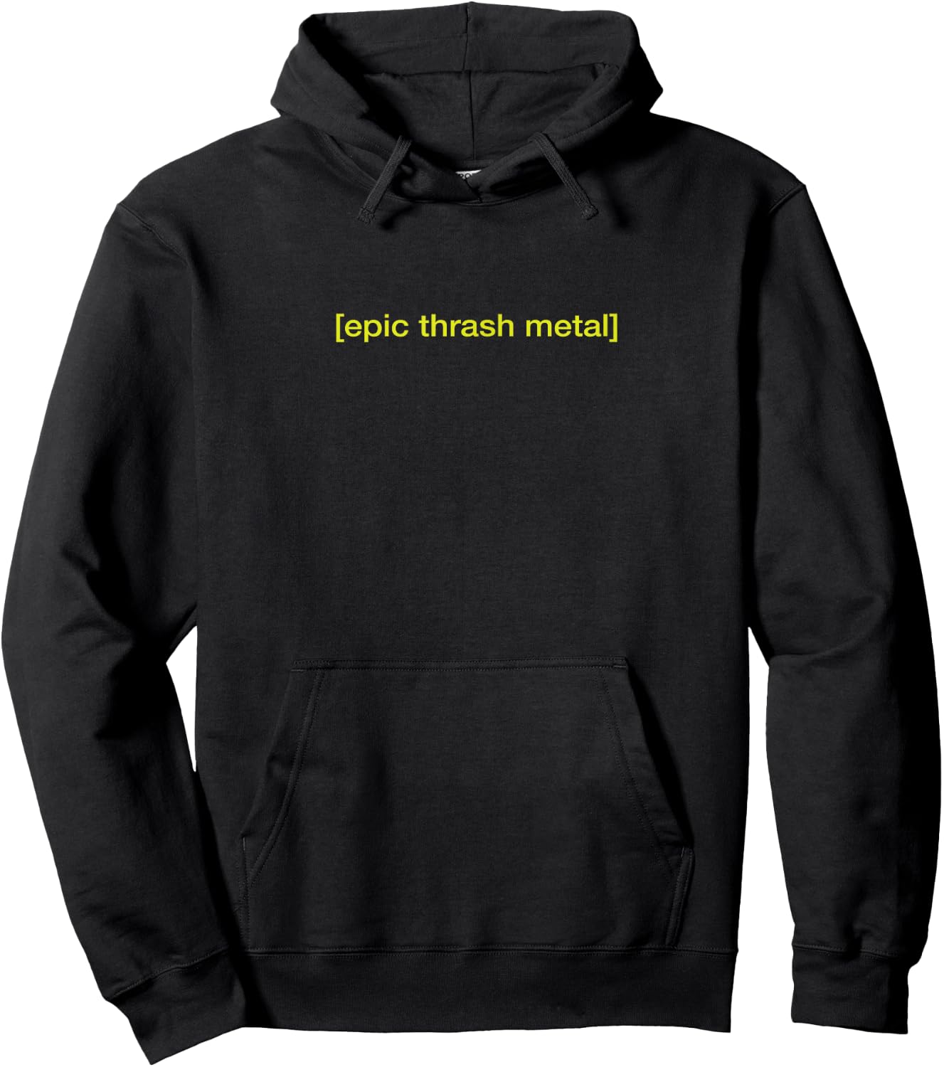[epic thrash metal] Funny Streaming Subtitles Hoodie - Hoodie | Black