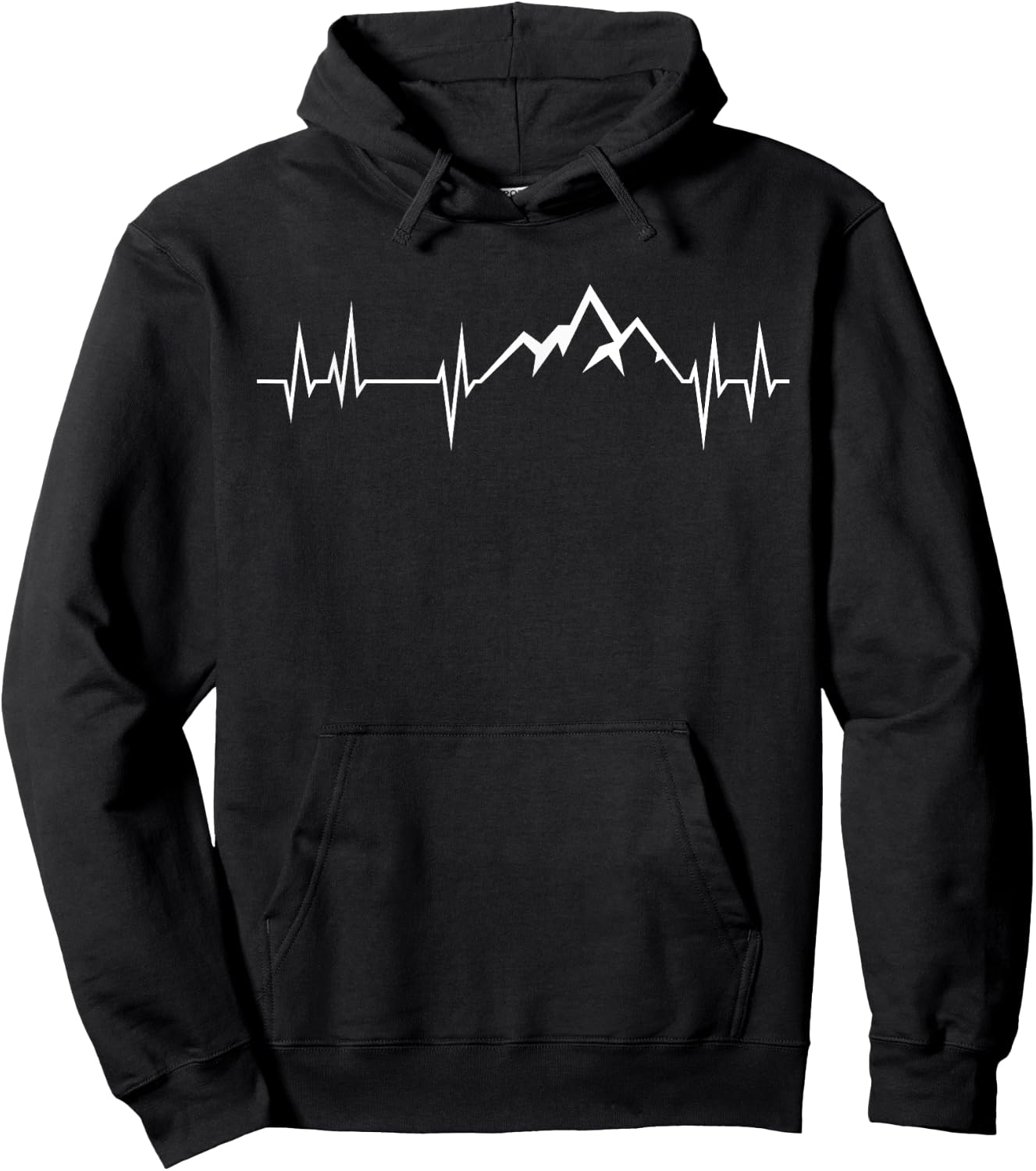 Hiking Mountaineer Gift Ideas & More Black Classic Fit Short Sleeve Hoodie - Hoodie | Black