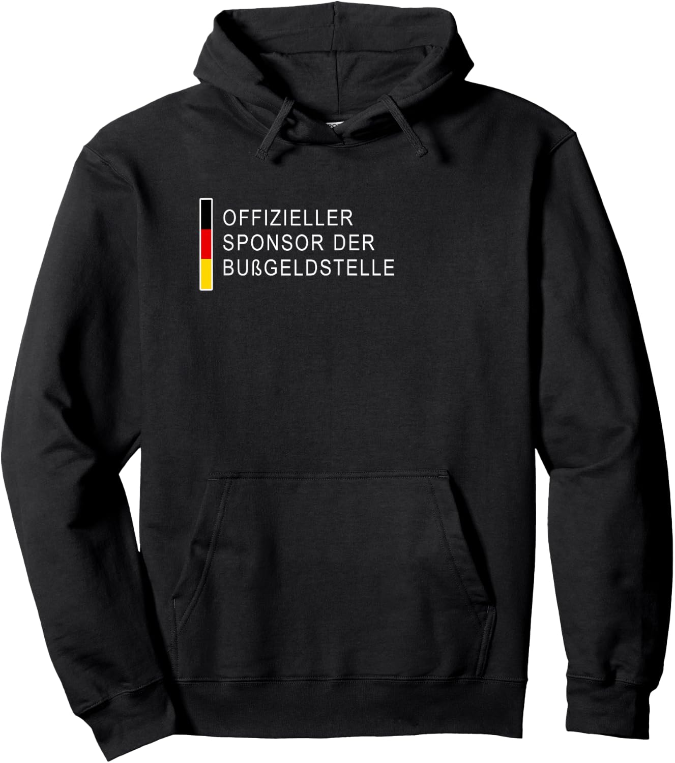 Lustiger Bußgeld Spruch - Offizieller Sponsor der Bußgeldstelle - - Schwarz - S Hoodie - Hoodie | Black