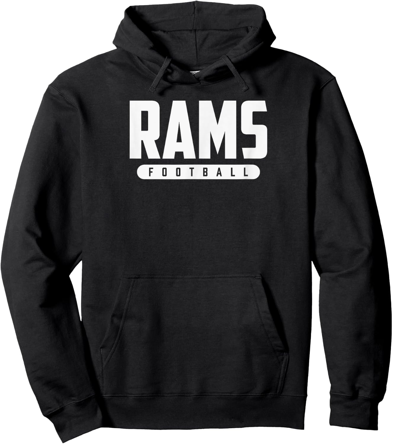 South Side Rams Football Hoodie - Hoodie | Black